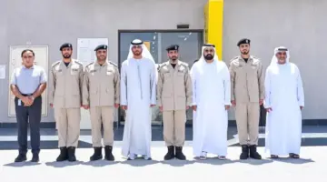 شرطة الشارقة تفتتح مصنعاً لطباعة لوحات المركبات في منطقة السيوح